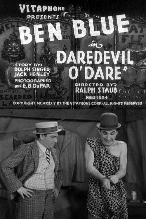 Daredevil O'Dare 1934 official movie poster