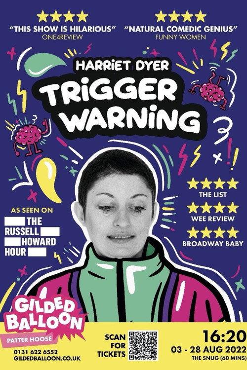 Harriet Dyer: Trigger Warning 2022 official movie poster
