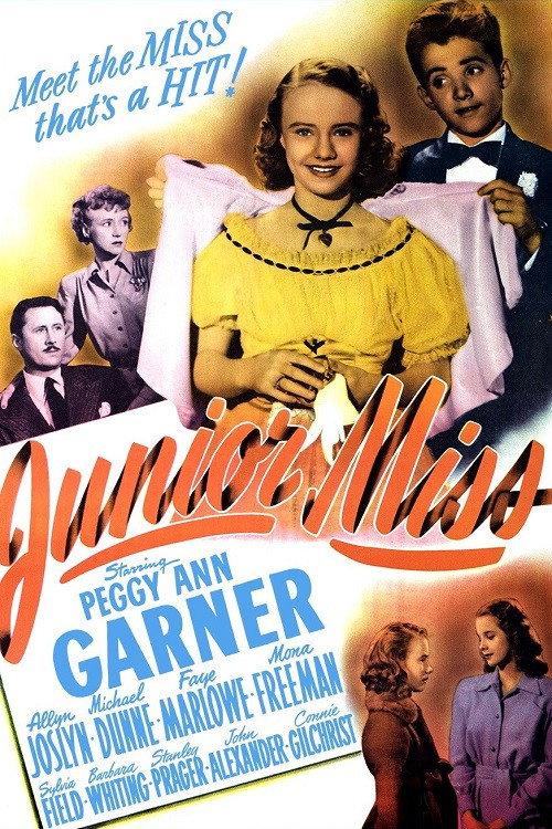 Junior Miss 1945 official movie poster