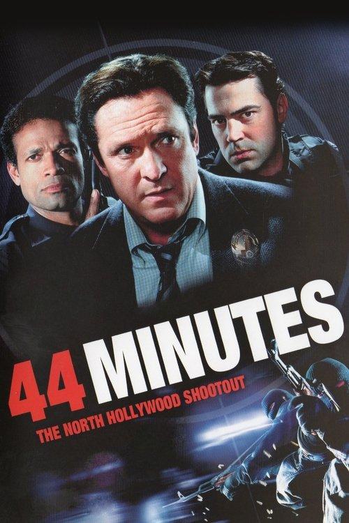 44 Minutes: The North Hollywood Shoot-Out 2003 official movie poster