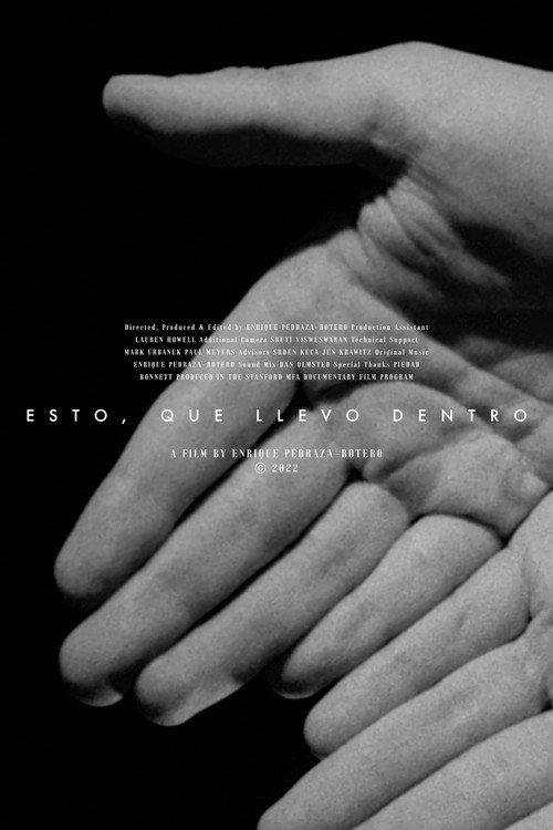 Esto, que llevo dentro 2021 official movie poster