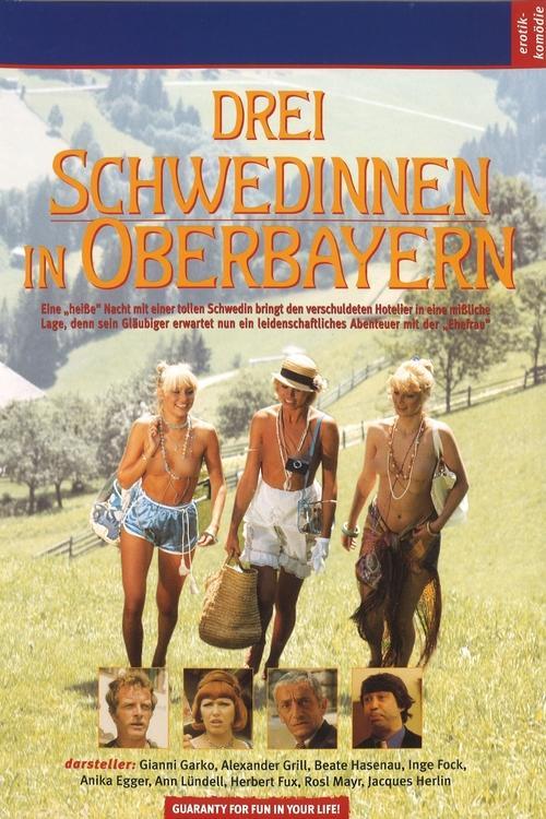 Three Swedish Girls in Upper Bavaria 1977 official movie poster