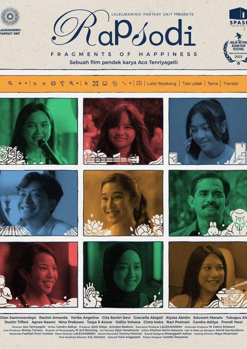 Rapsodi: Fragments of Happiness 2023 official movie poster