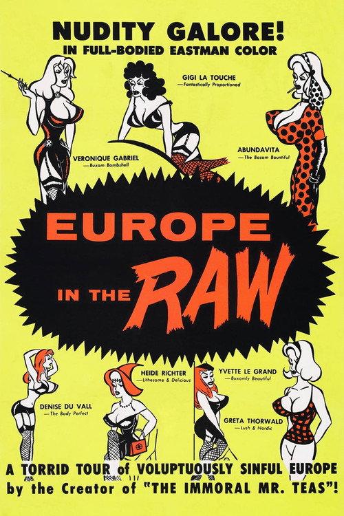 Europe in the Raw 1963 official movie poster