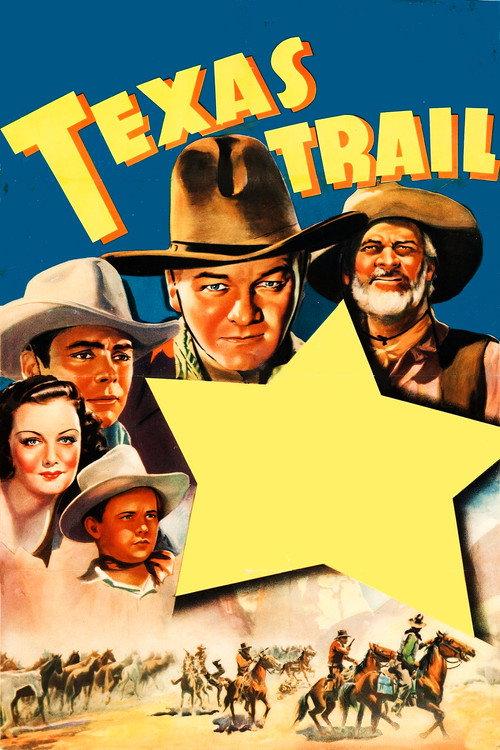 Texas Trail 1937 official movie poster