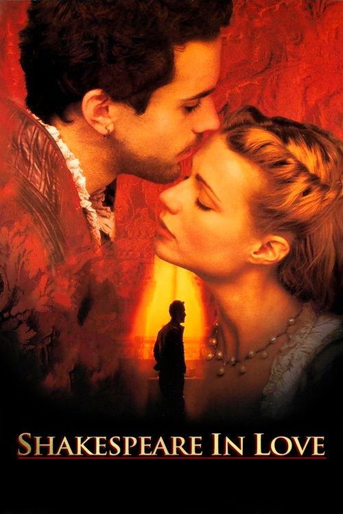 Shakespeare in Love 1998 official movie poster