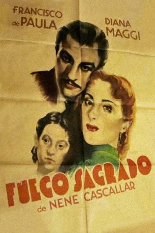 Fuego sagrado 1950 official movie poster