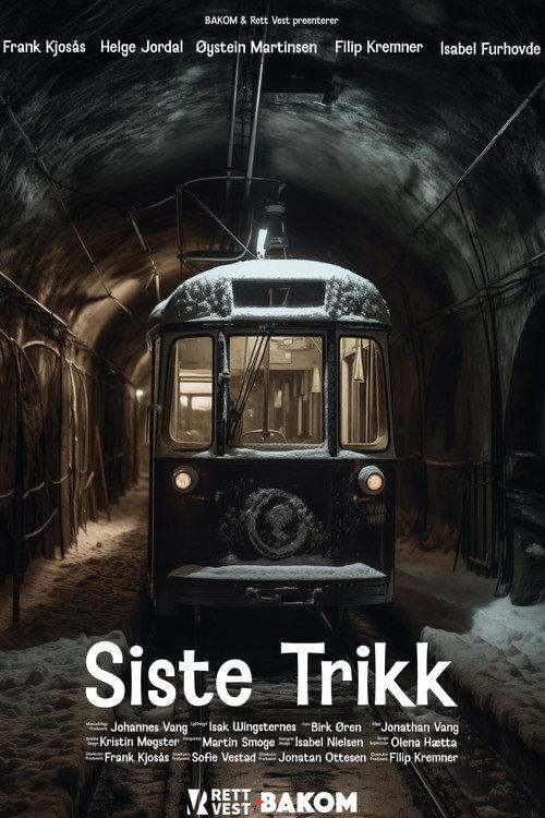 The Last Tram 2024 official movie poster