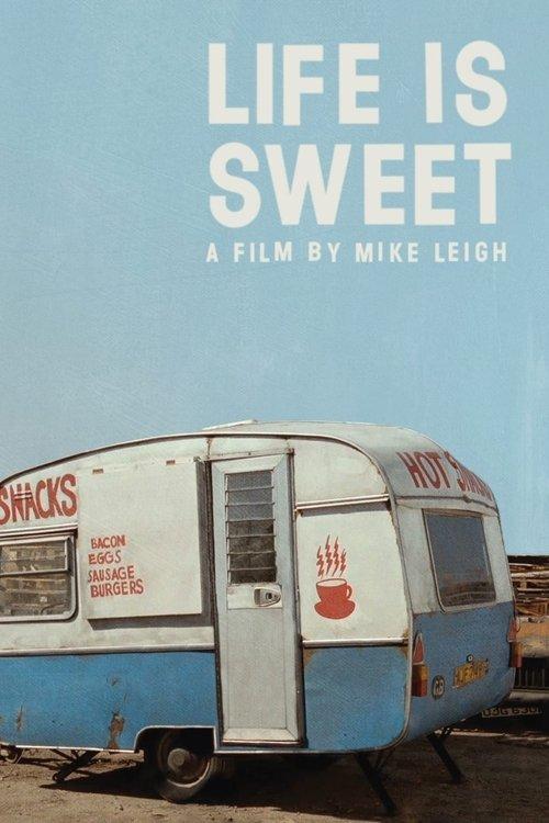 Life Is Sweet 1991 official movie poster