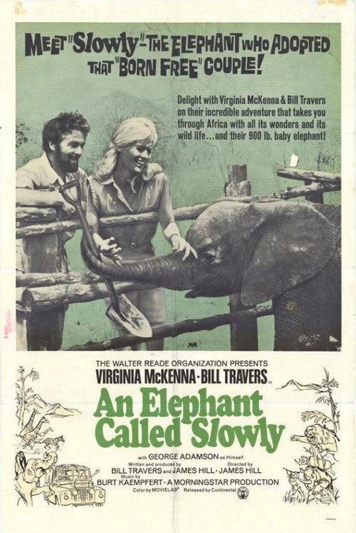 An Elephant Called Slowly 1969 official movie poster