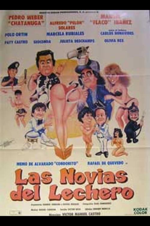 Las novias del lechero 1989 official movie poster