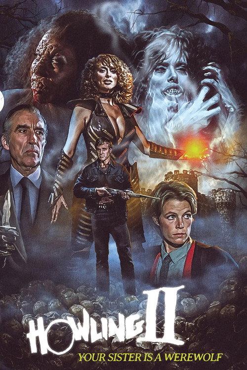 Howling II: Stirba - Werewolf Bitch 1985 official movie poster