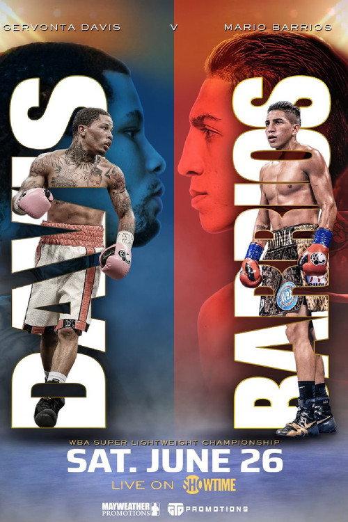 Gervonta Davis vs. Mario Barrios 2021 official movie poster