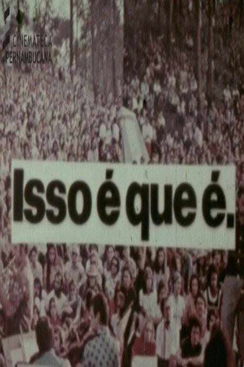 Isso é Que é 1974 official movie poster