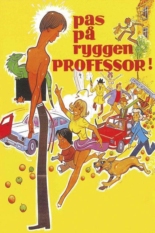 Watch Your Back, Professor! 1977 official movie poster