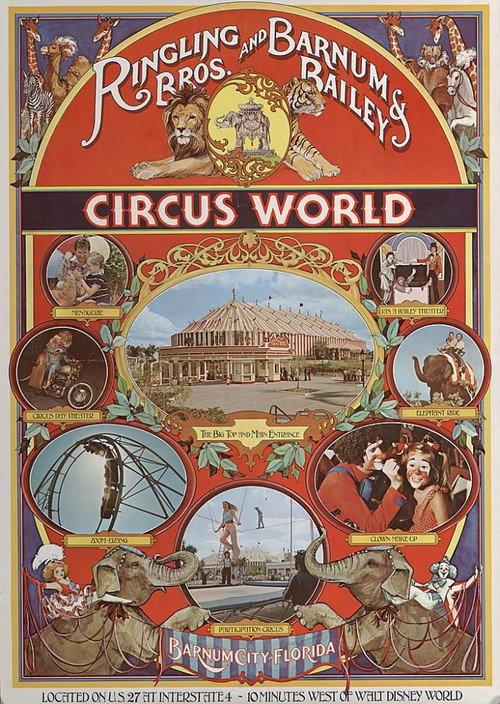 Circus World 1974 official movie poster