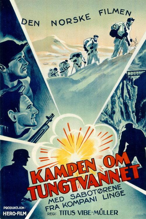 Operation Swallow: The Battle for Heavy Water 1948 official movie poster