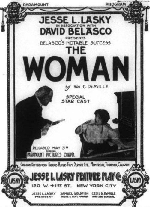 The Woman 1915 official movie poster