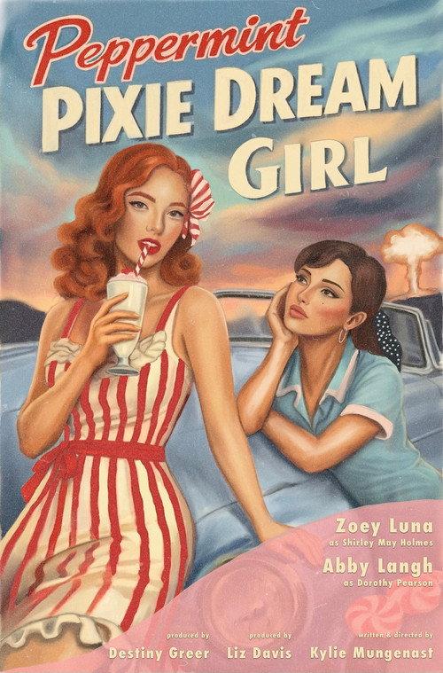 Peppermint Pixie Dream Girl 2026 official movie poster