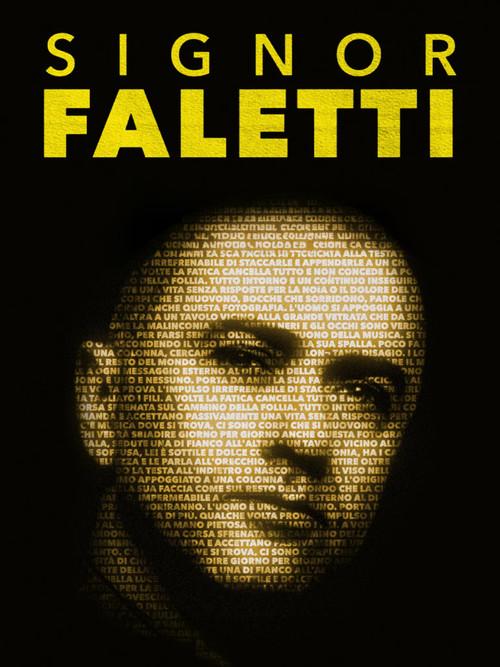 Signor Faletti 2025 official movie poster