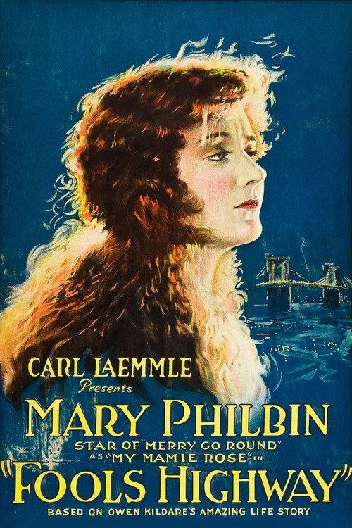 Fools Highway 1924 official movie poster