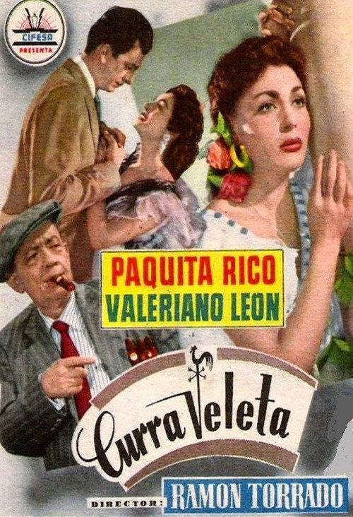 Curra Veleta 1956 official movie poster