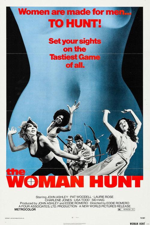 The Woman Hunt 1972 official movie poster