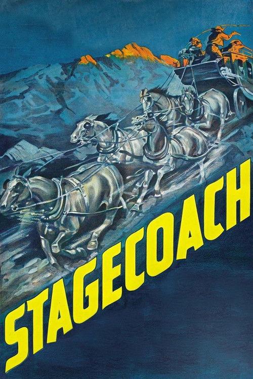 Stagecoach 1939 official movie poster