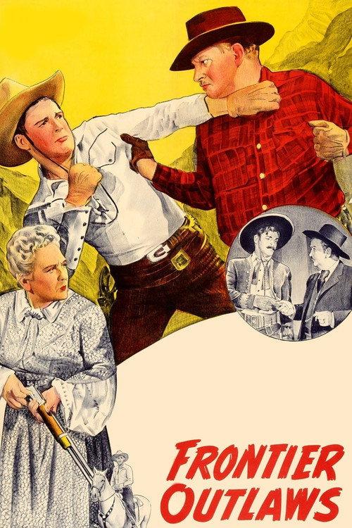 Frontier Outlaws 1944 official movie poster