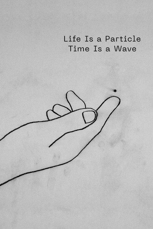 Life Is a Particle Time Is a Wave 2022 official movie poster