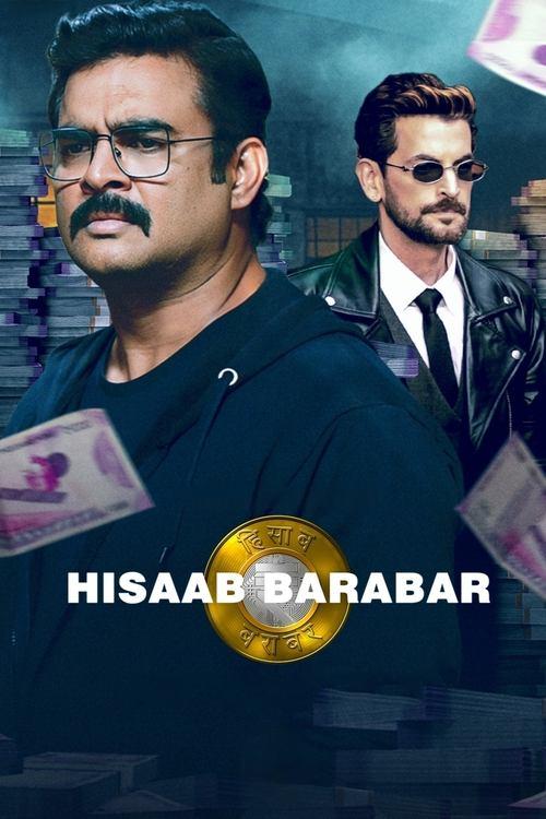 Hisaab Barabar 2024 official movie poster