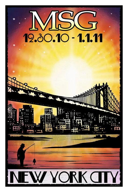 Phish 2010-12-31 Madison Square Garden, New York, NY 2010 official movie poster