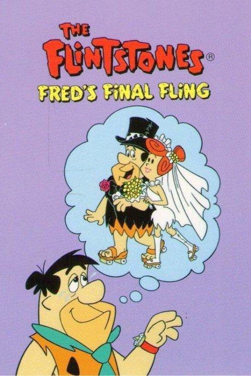 The Flintstones: Fred's Final Fling 1980 official movie poster