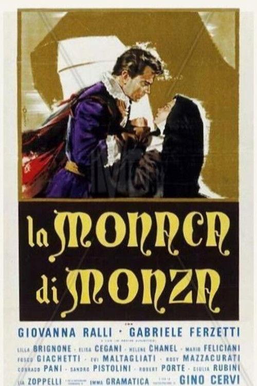 The Nun of Monza 1962 official movie poster