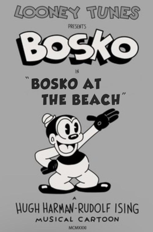 Bosko at the Beach 1932 official movie poster