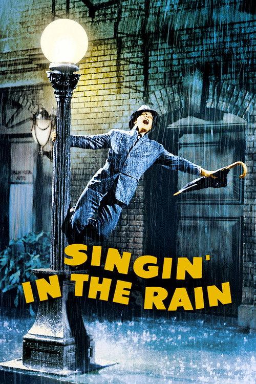 Singin' in the Rain 1952 official movie poster
