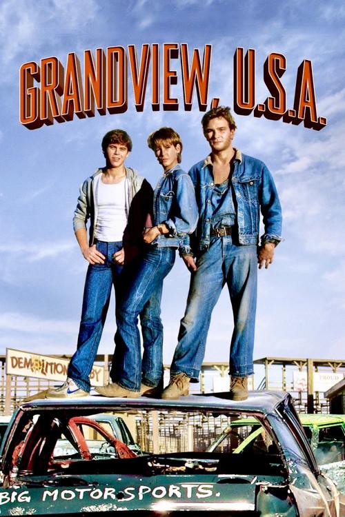 Grandview, U.S.A. 1984 official movie poster