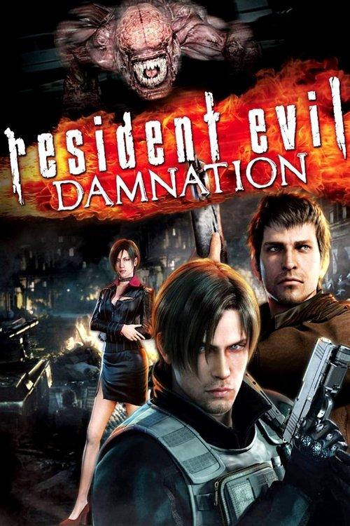 Resident Evil: Damnation 2012 official movie poster
