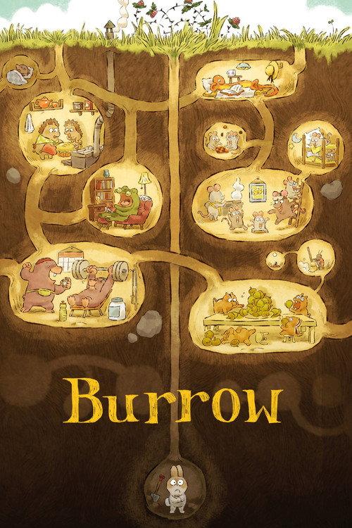 Burrow 2020 official movie poster