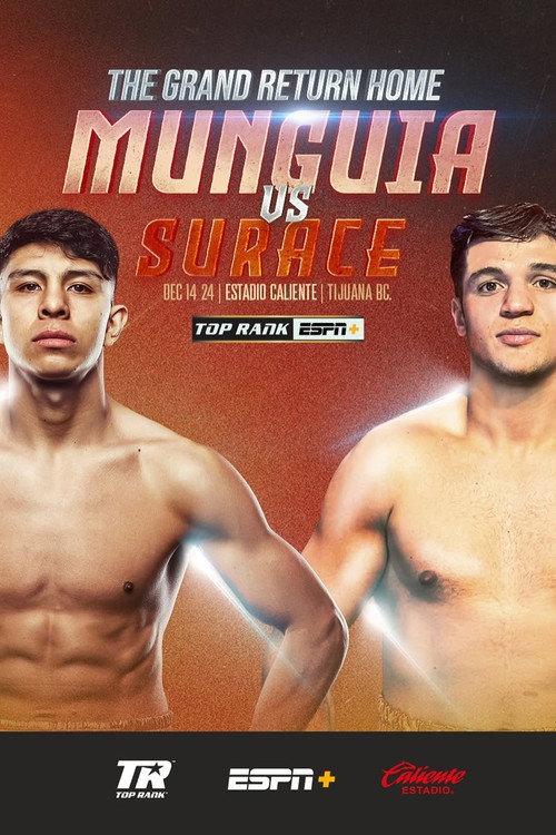 Jaime Munguia vs. Bruno Surace 2024 official movie poster