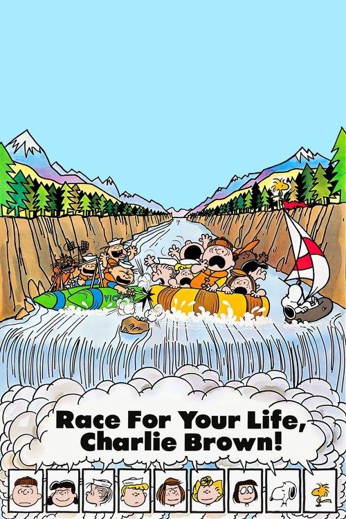 Race for Your Life, Charlie Brown 1977 official movie poster