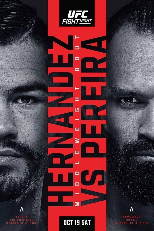 UFC Fight Night 245: Hernandez vs. Pereira 2024 official movie poster