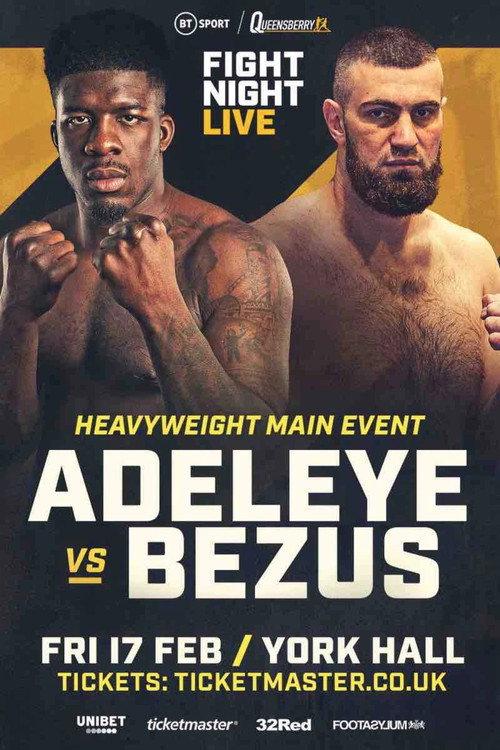 David Adeleye vs. Dmytro Bezus 2023 official movie poster