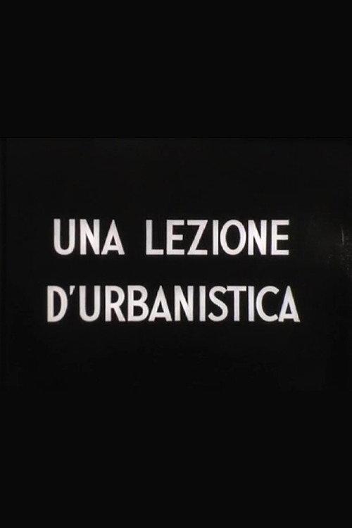 A lesson on urbanism 1954 official movie poster