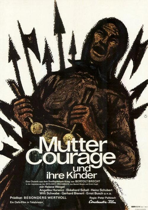 Mother Courage and Her Children 1961 official movie poster