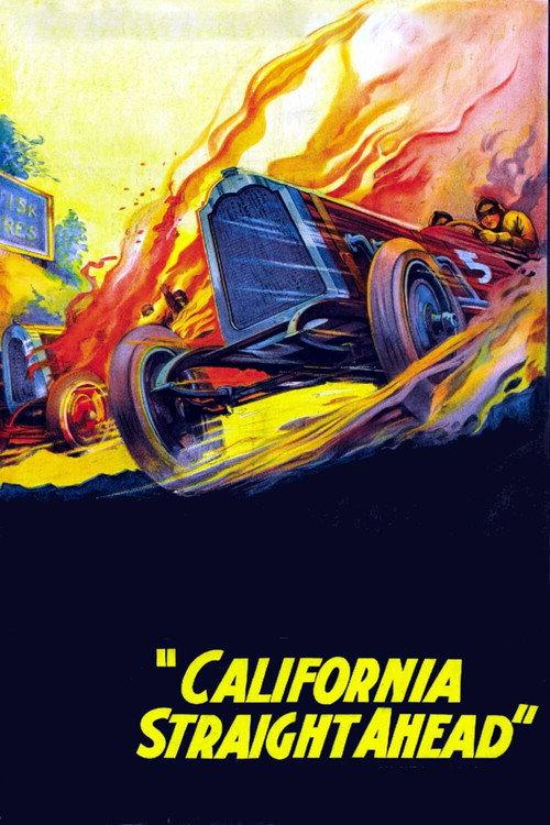 California Straight Ahead 1925 official movie poster