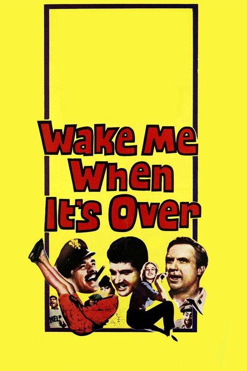 Wake Me When It's Over 1960 official movie poster