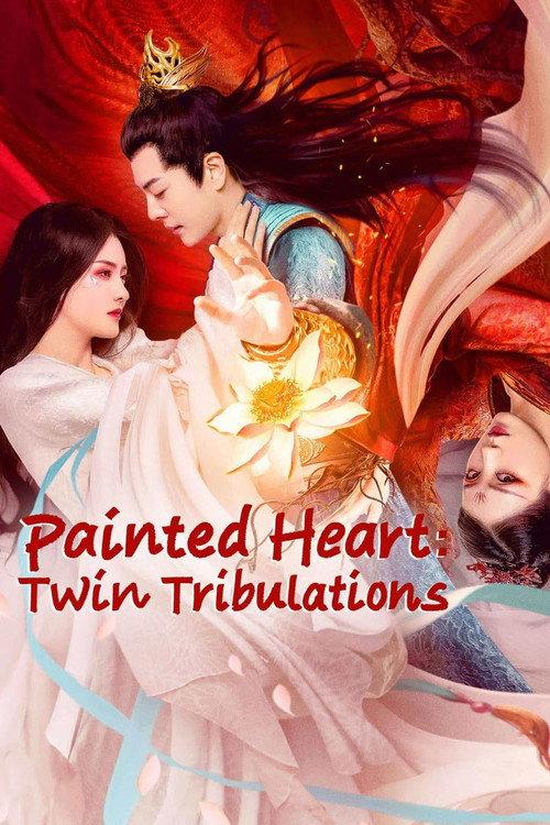 Painted Heart: Twin Tribulations 2023 official movie poster