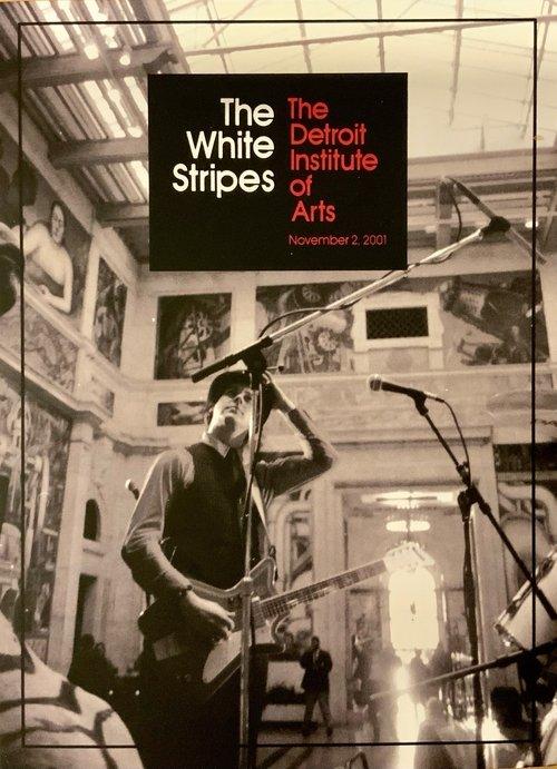The White Stripes: The Detroit Institute of Arts 2021 official movie poster