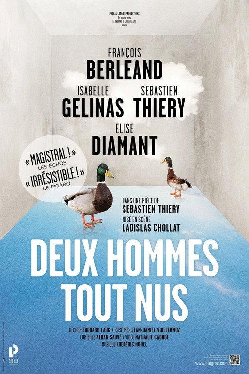 Deux hommes tout nus 2014 official movie poster